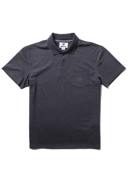 Locker Eco Polo - BLACK HEATHER