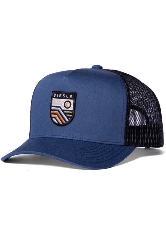 Solid Sets Eco Trucker Hat - DARK NAVAL