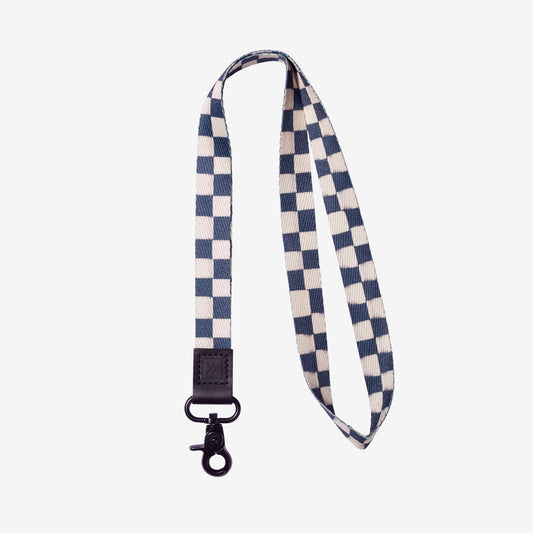 Neck Lanyard - FADED CHECK