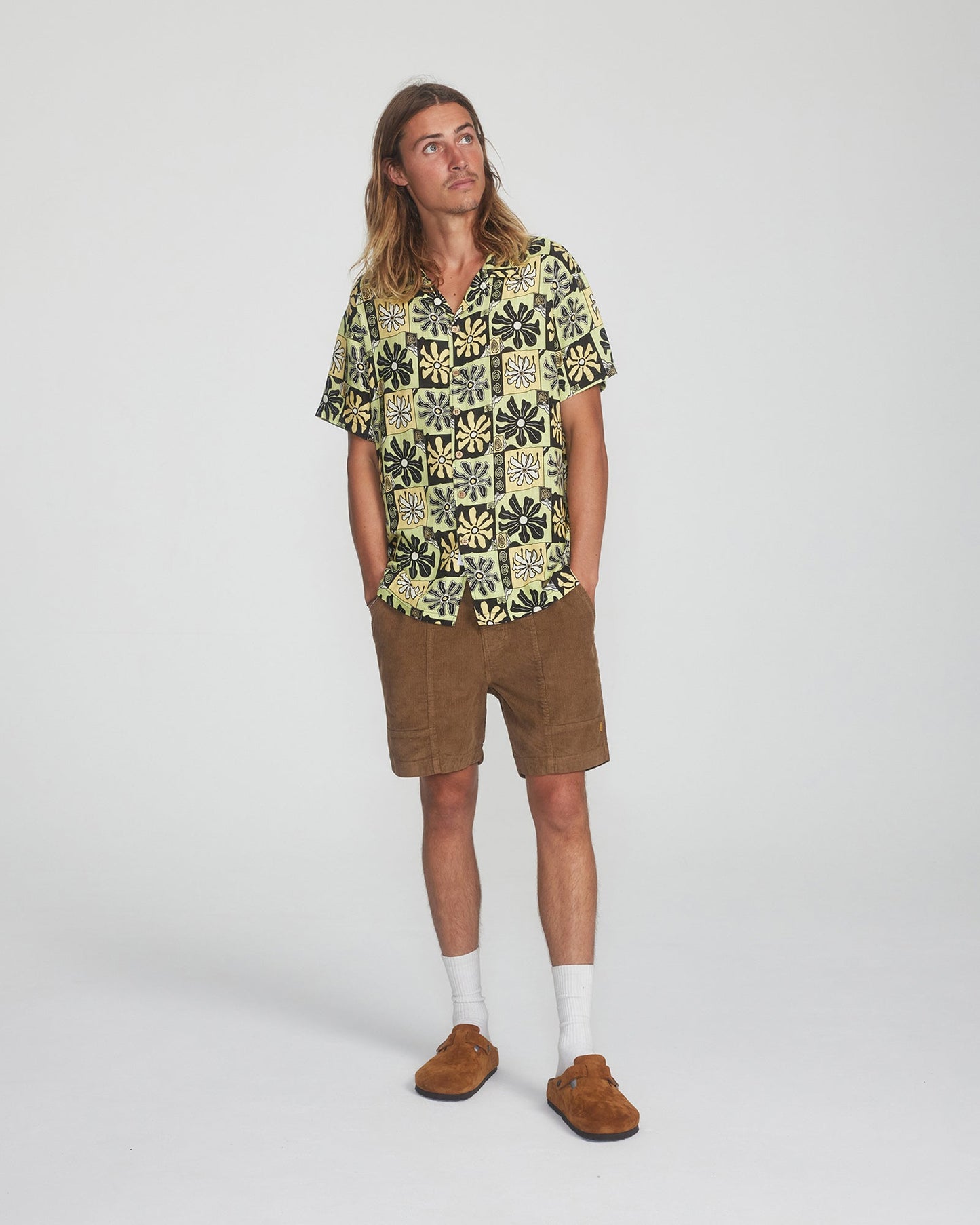 Drip Resort Shirt - APPLE