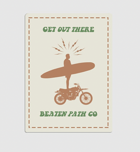 The Elements Sticker - GET OUT THERE