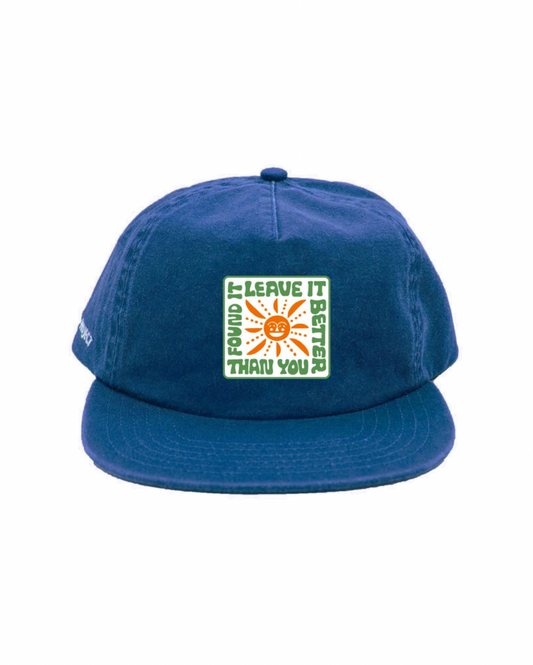 Leave It Better Patch Hat - BLUE