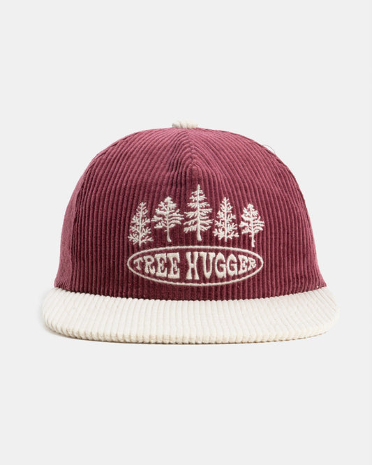 Tree Hugger Cord Cap - RED