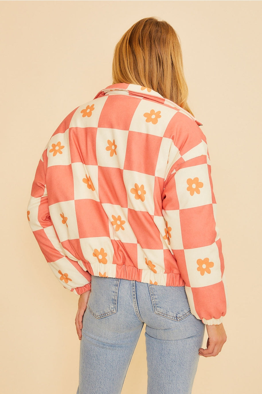 Lucky Day Jacket - PINK/ORNAGE