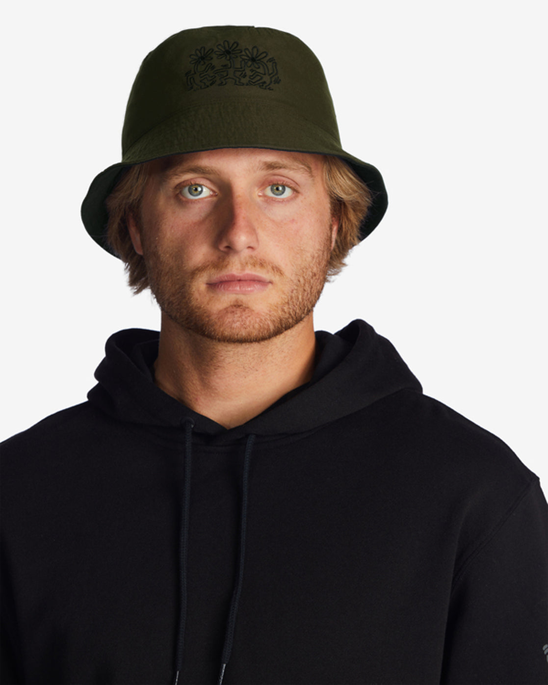 Keith Haring Jam Reversible Bucket Hat - BLACK