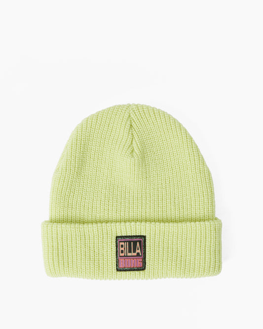 Walled Beanie - LIGHT GREEN