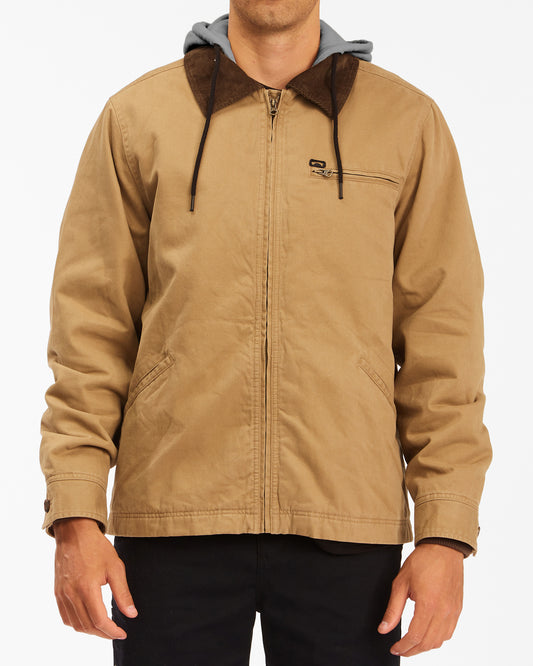 Barlow Hooded Jacket - CLAY
