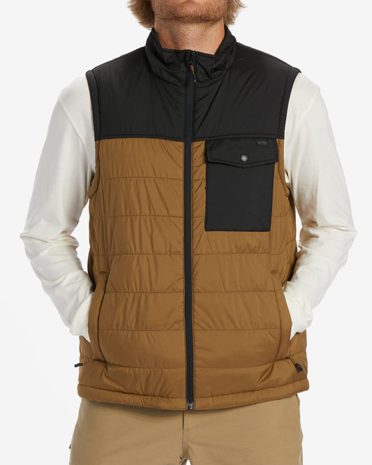 Prism Quilted Vest - OTTER