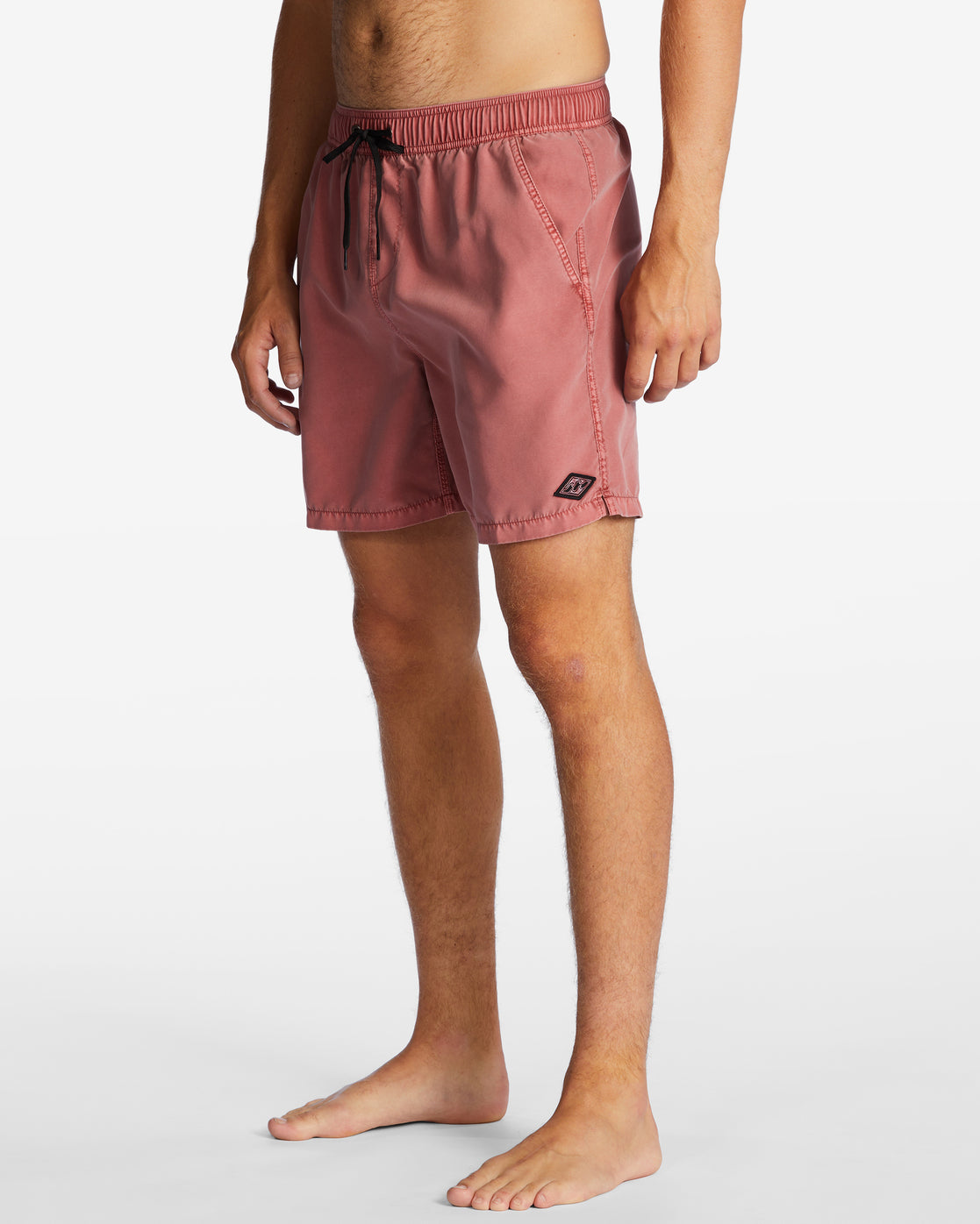 All Day Layback Overdye Boardshorts - DUSTY RED