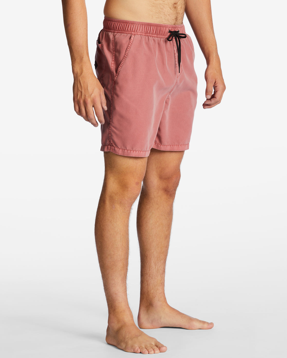 All Day Layback Overdye Boardshorts - DUSTY RED