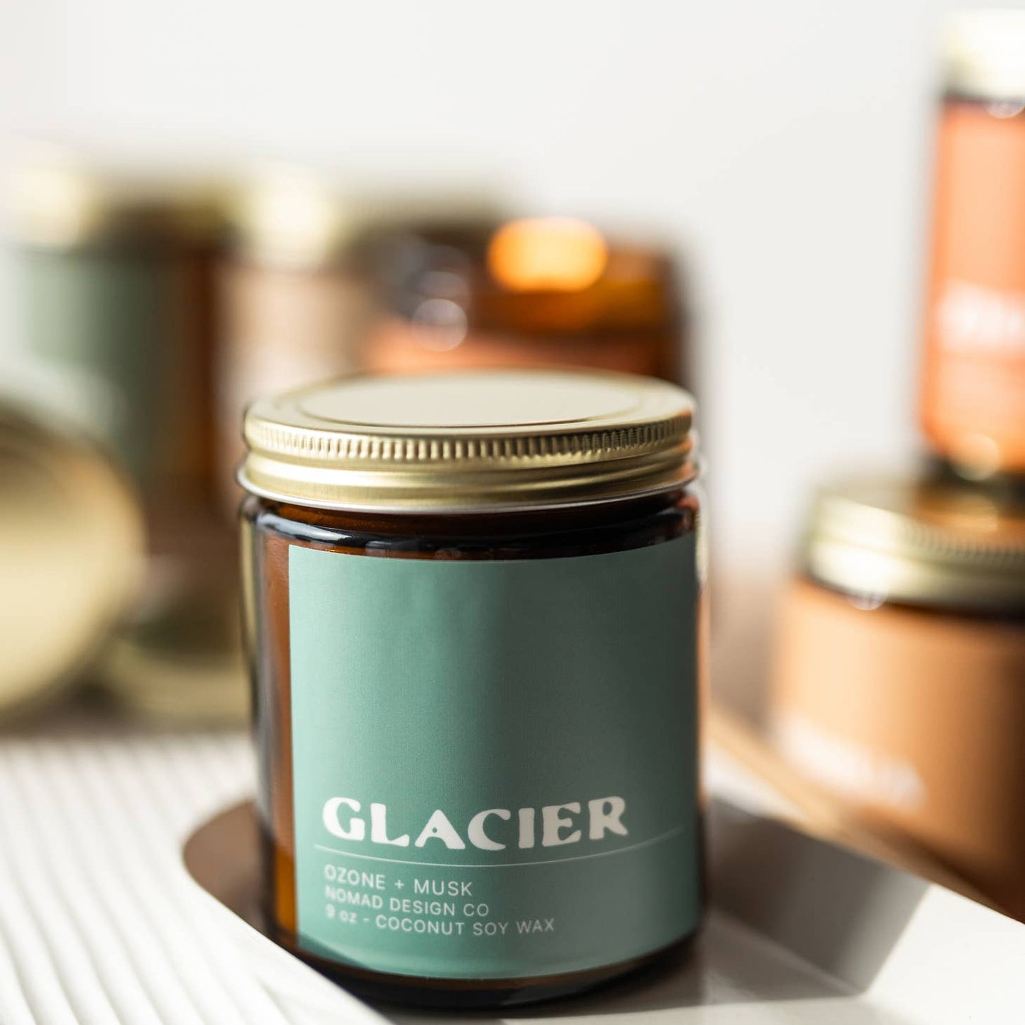 Glacier National Park Candle