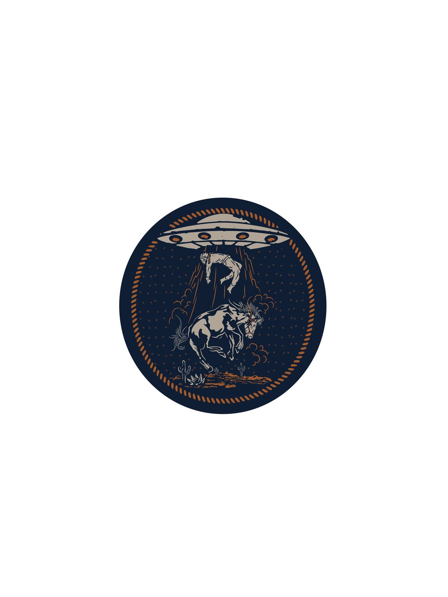 Charros & Aliens Sticker