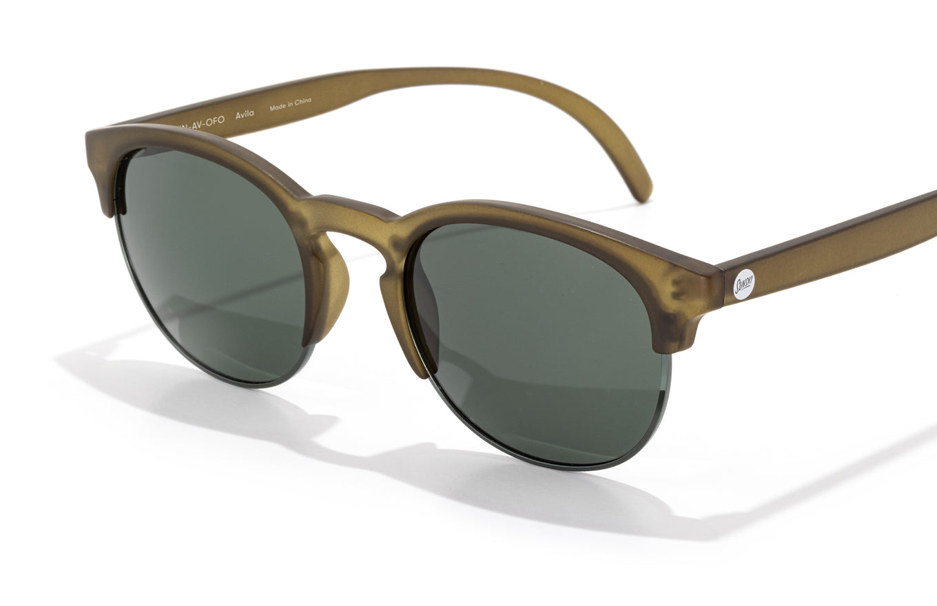 Avila Polarized Sunglasses - OLIVE FOREST