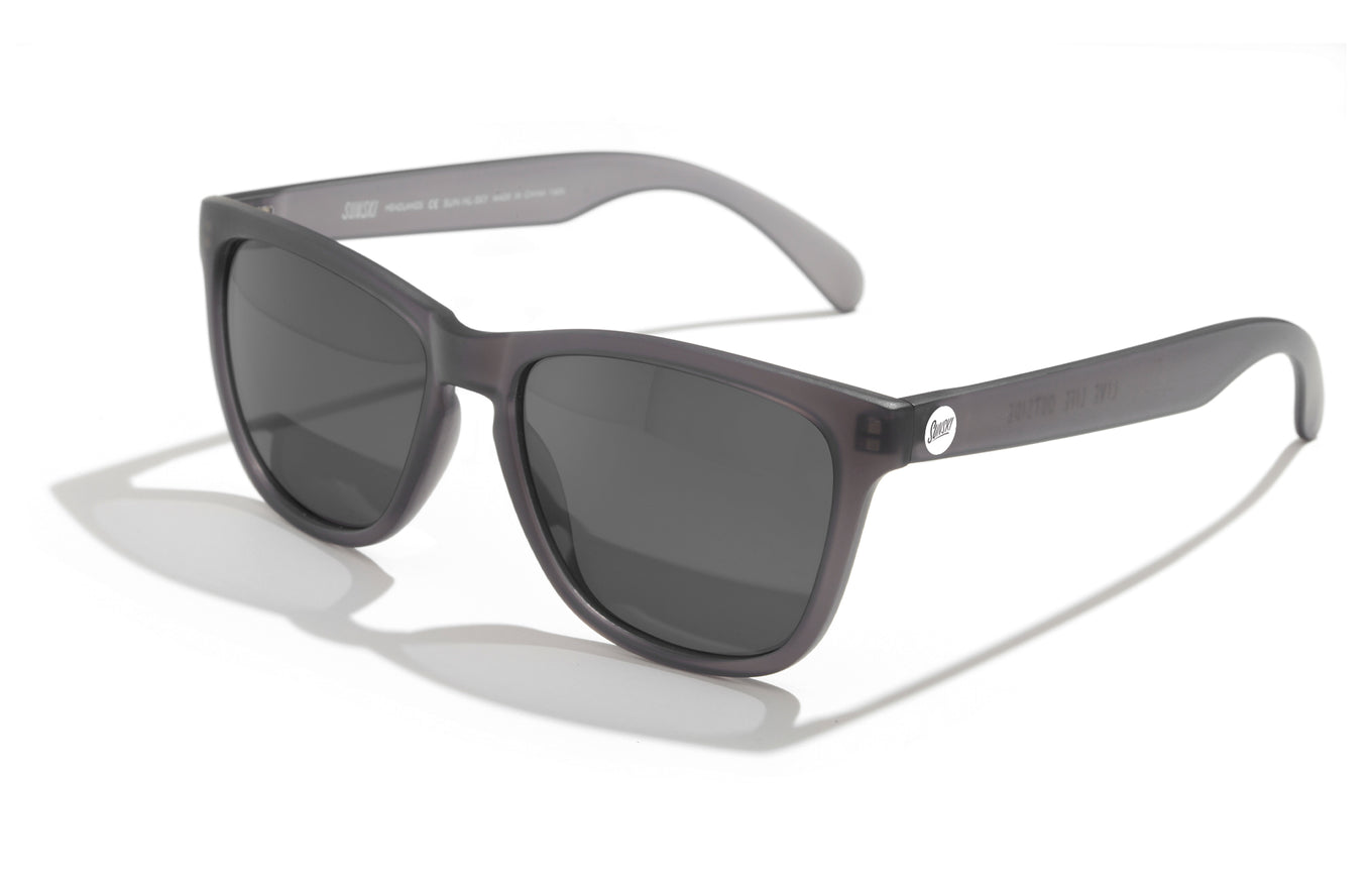 Headland Polarized Sunglasses - GREY BLACK