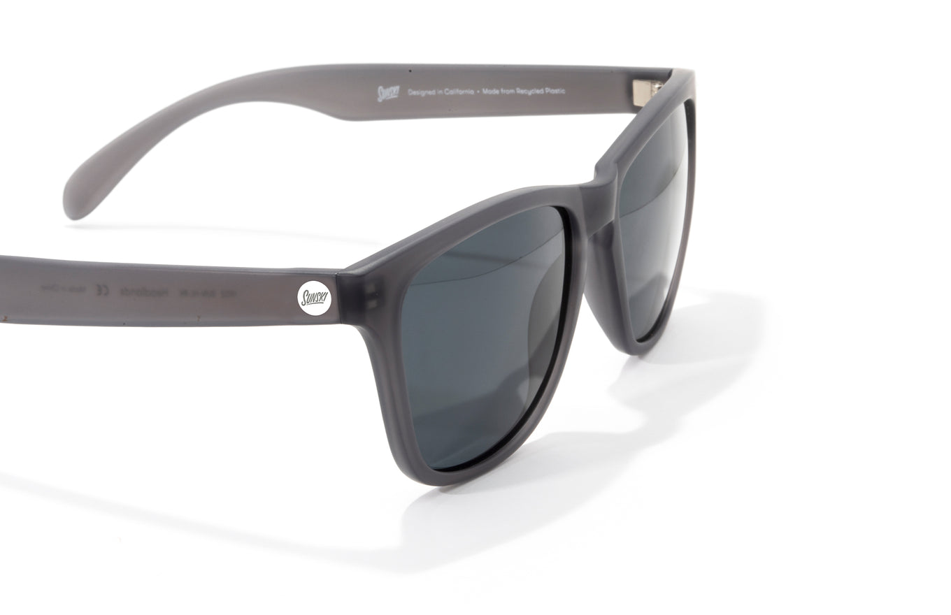Headland Polarized Sunglasses - GREY BLACK