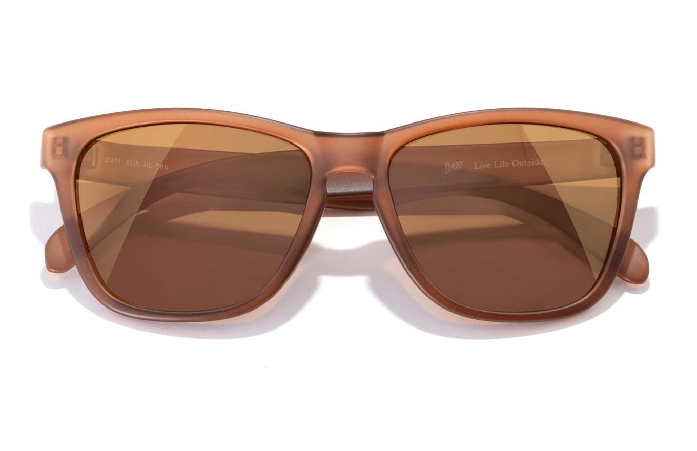 Headland Polarized Sunglasses - SIENNA BRONZE