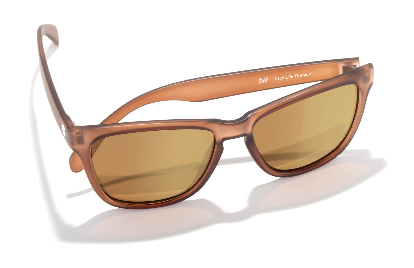 Headland Polarized Sunglasses - SIENNA BRONZE