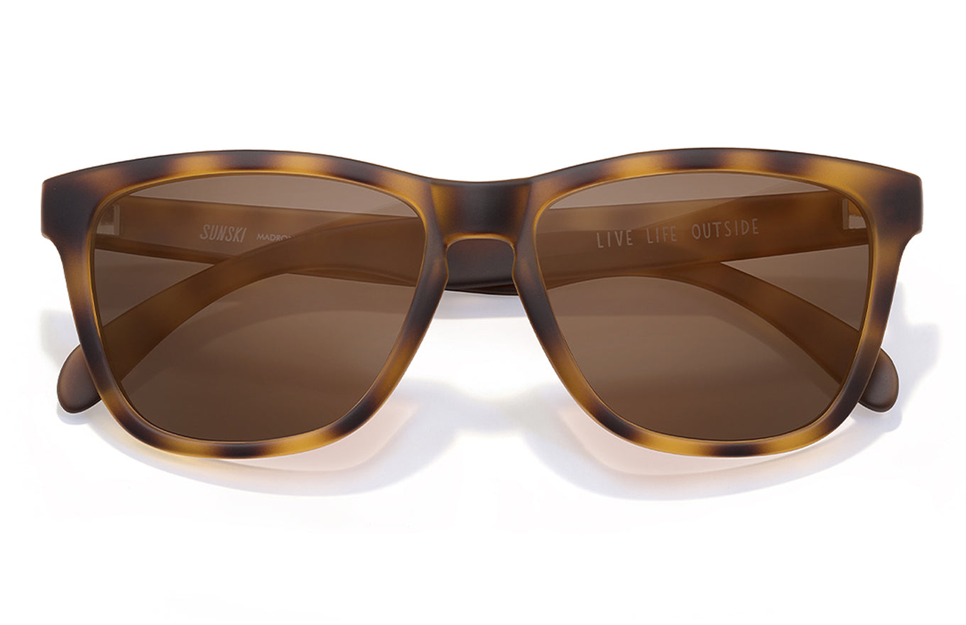 Madrona Polarized Sunglasses - TORTOISE BROWN