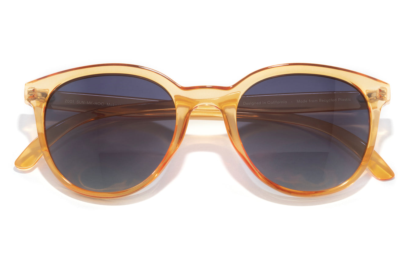 Makani Polarized Sunglasses - HONEY OCEAN