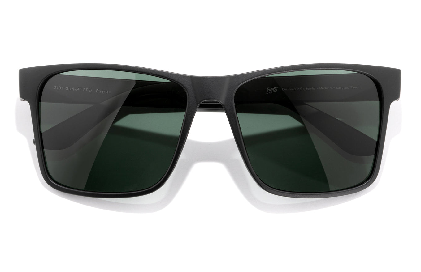 Puerto Polarized Sunglasses - BLACK FOREST