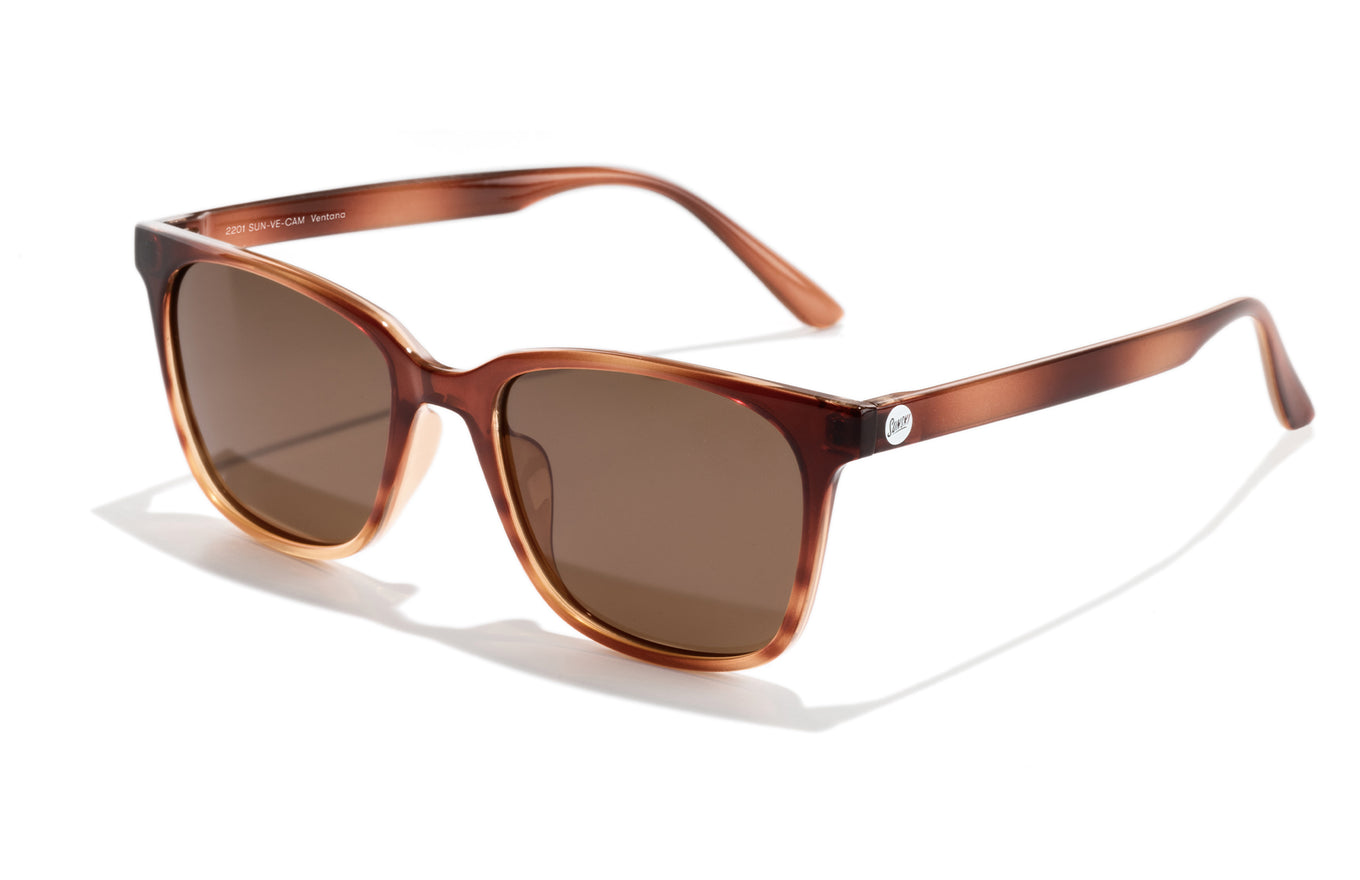 Ventana Sunglasses - CARAMEL AMBER