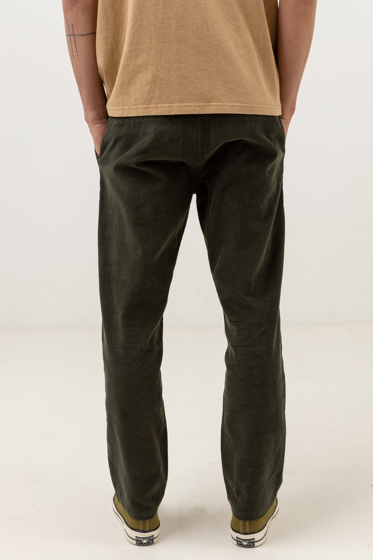 Cord Trouser - OLIVE