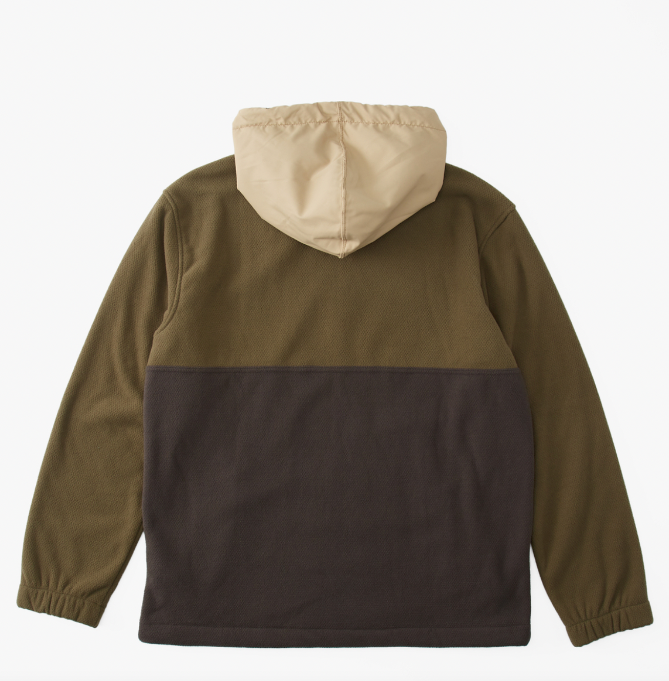 A/Div Boundary Pullover Hooded Half-Zip Pullover - MILITARY