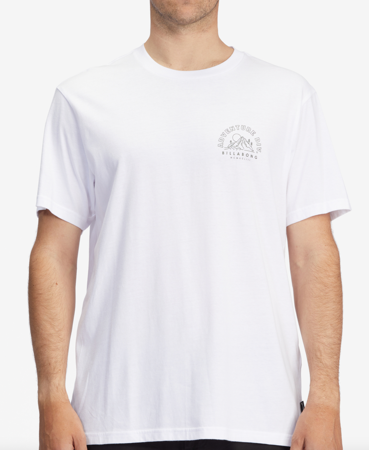 A/Div Compass Organic Short Sleeve T-Shirt - WHITE