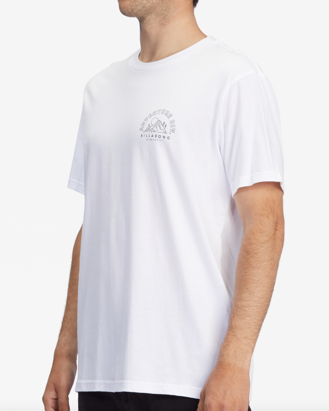 A/Div Compass Organic Short Sleeve T-Shirt - WHITE