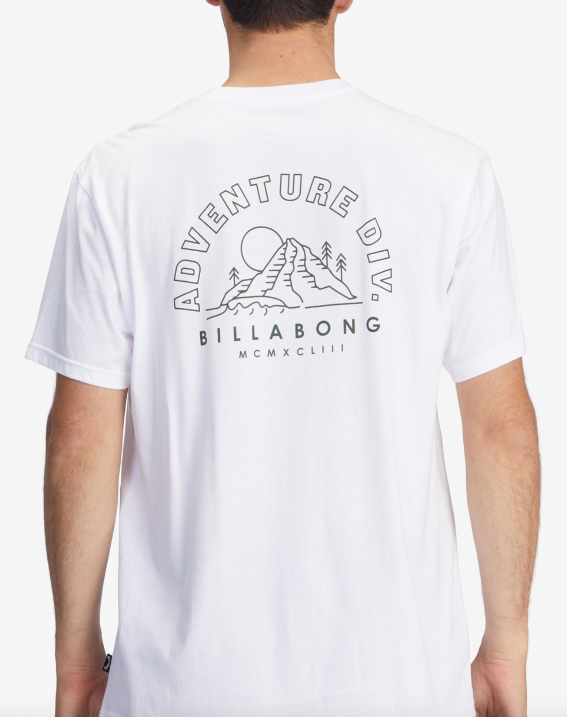 A/Div Compass Organic Short Sleeve T-Shirt - WHITE