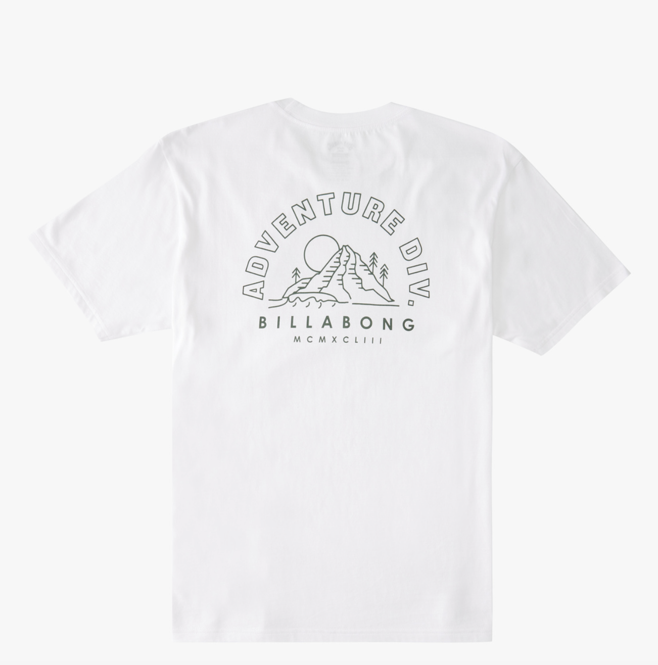 A/Div Compass Organic Short Sleeve T-Shirt - WHITE