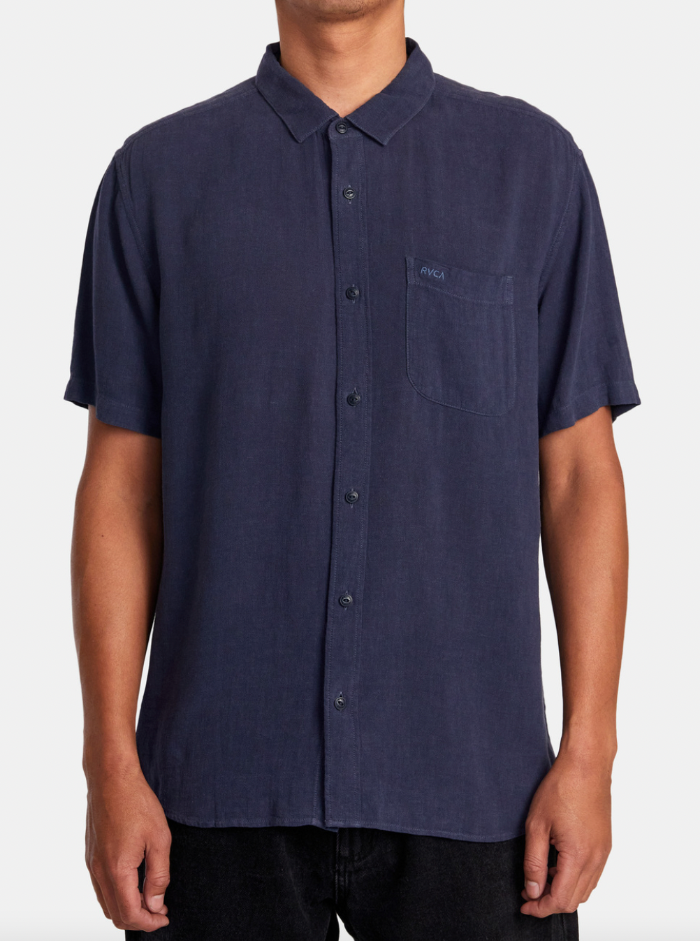 PTC Woven Short Sleeve Shirt - MOODY BLUE