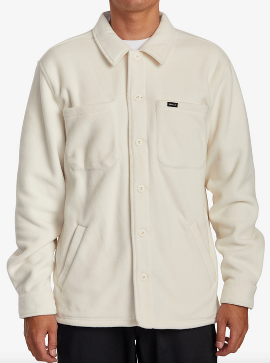 Yukon Hi Pile Fleece Shirt Jacket - NATURAL