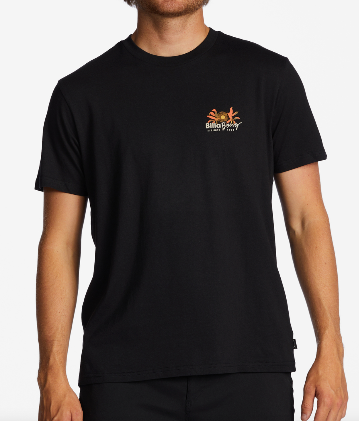 Social Club Short Sleeve T-Shirt - BLACK