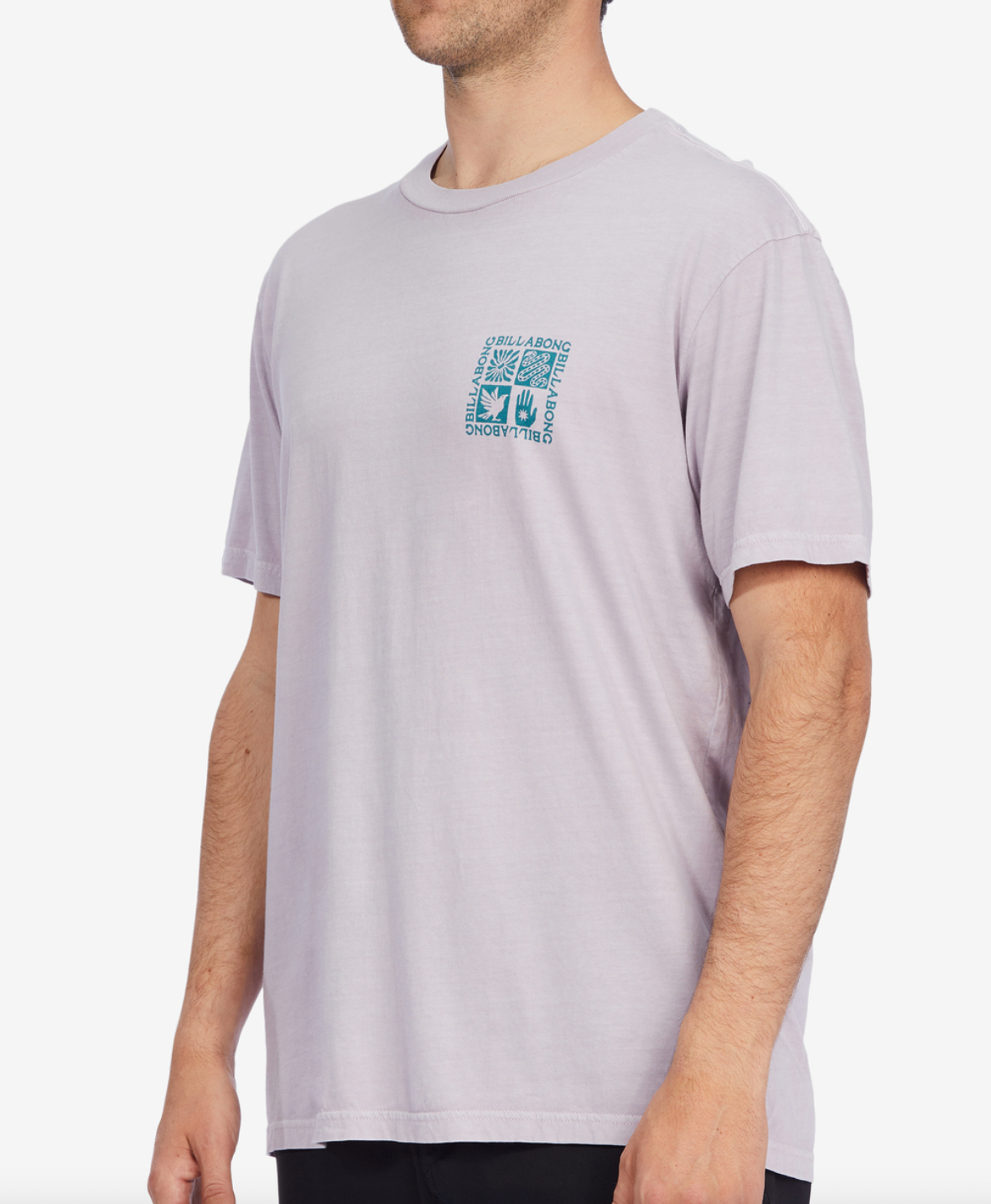 Synergy Wave Washed Short Sleeve T-Shirt - IRIS
