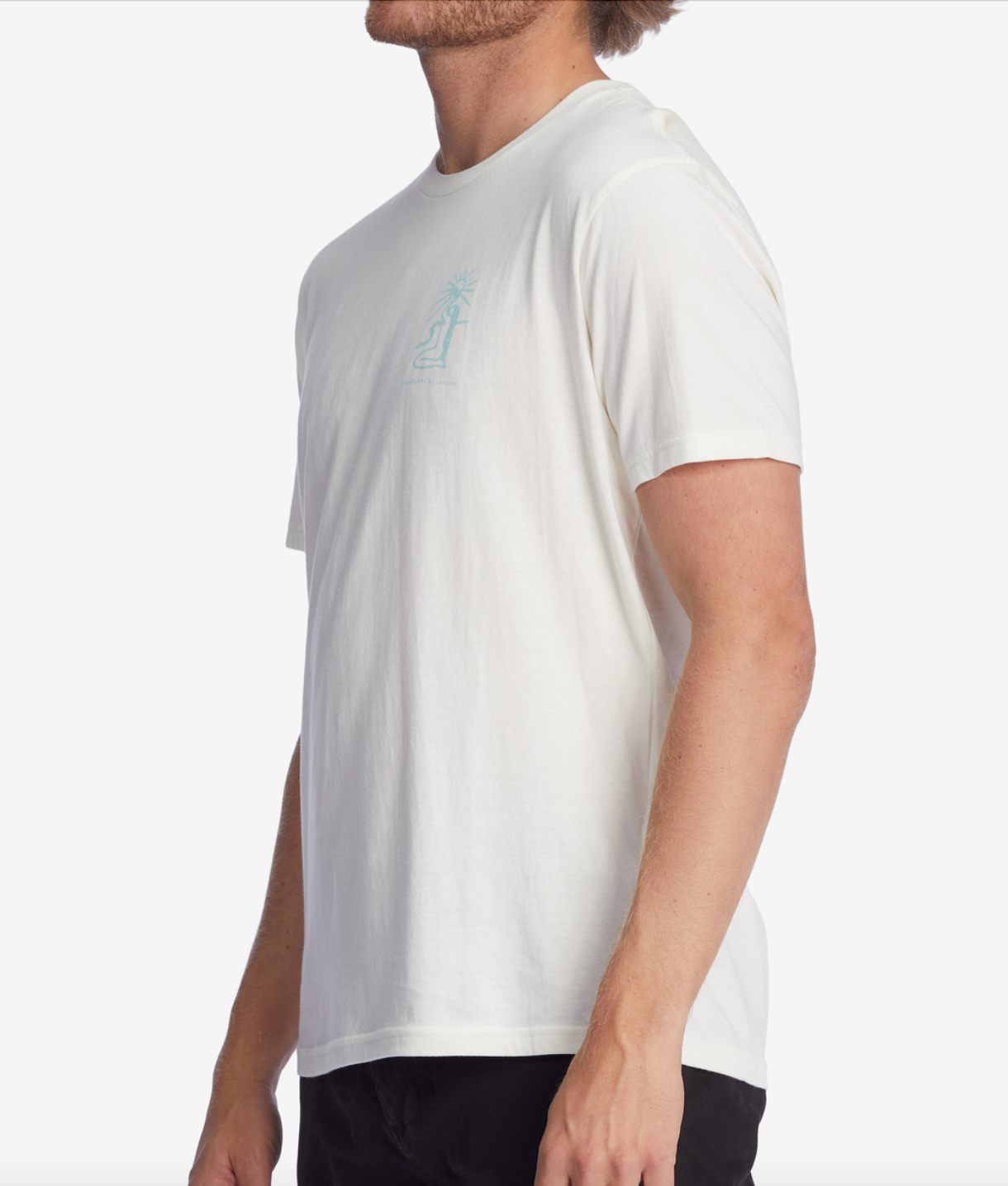 Wrangler Sacred Sands Organic Short Sleeve T-Shirt - OFF WHITE