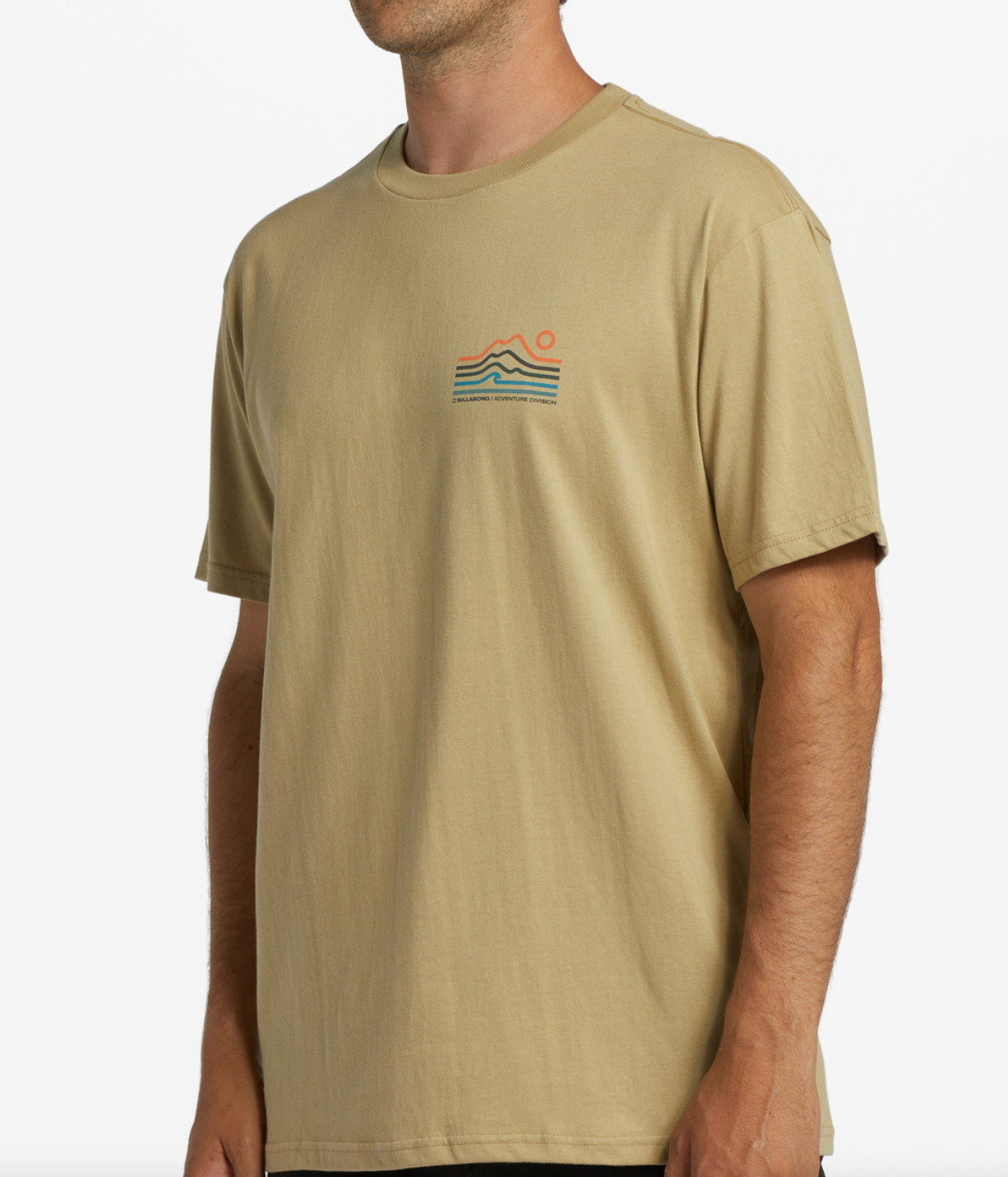 A/Div Peak Short Sleeve T-Shirt - SAND DUNE