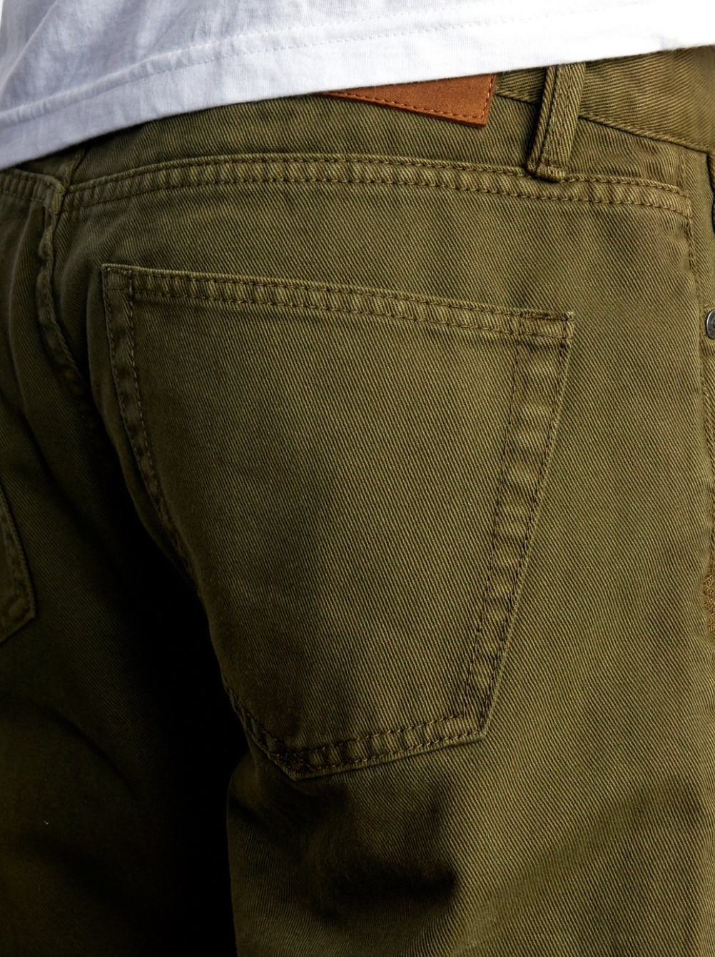 Daggers Slim Pigment Denim - TOBACCO