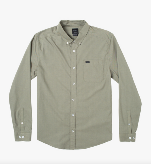 That'll Do Stretch Long Sleeve Shirt - CACTUS