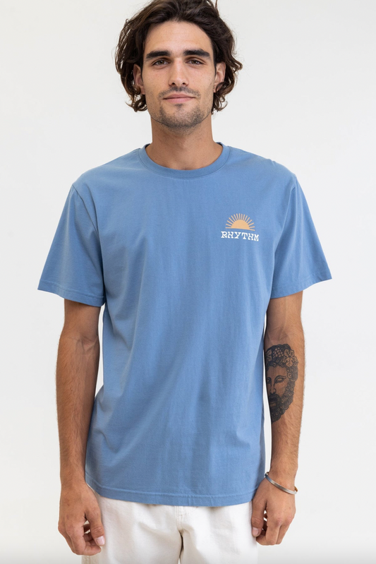 Awake Tee - MINERAL BLUE