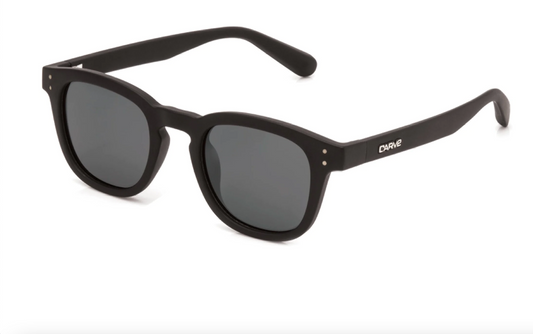 Havana Polarized Sunglasses - MATTE BLACK/GREY