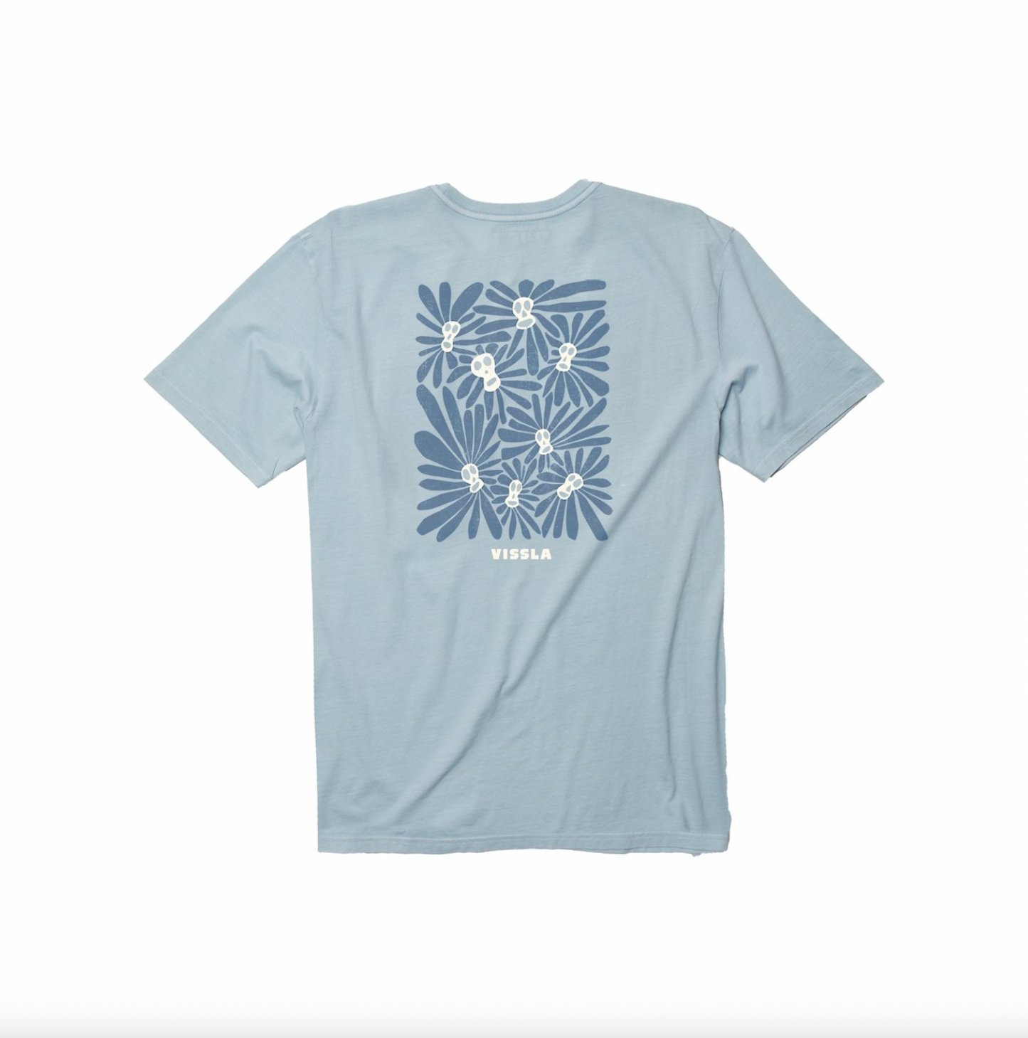 Cabezas Short Sleeve Pocket Tee - ICE BLUE