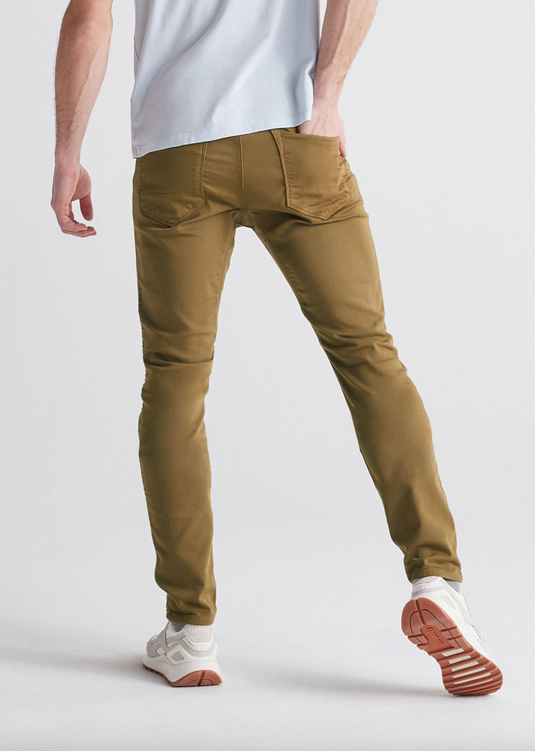 No Sweat Pant Slim - TOBACCO