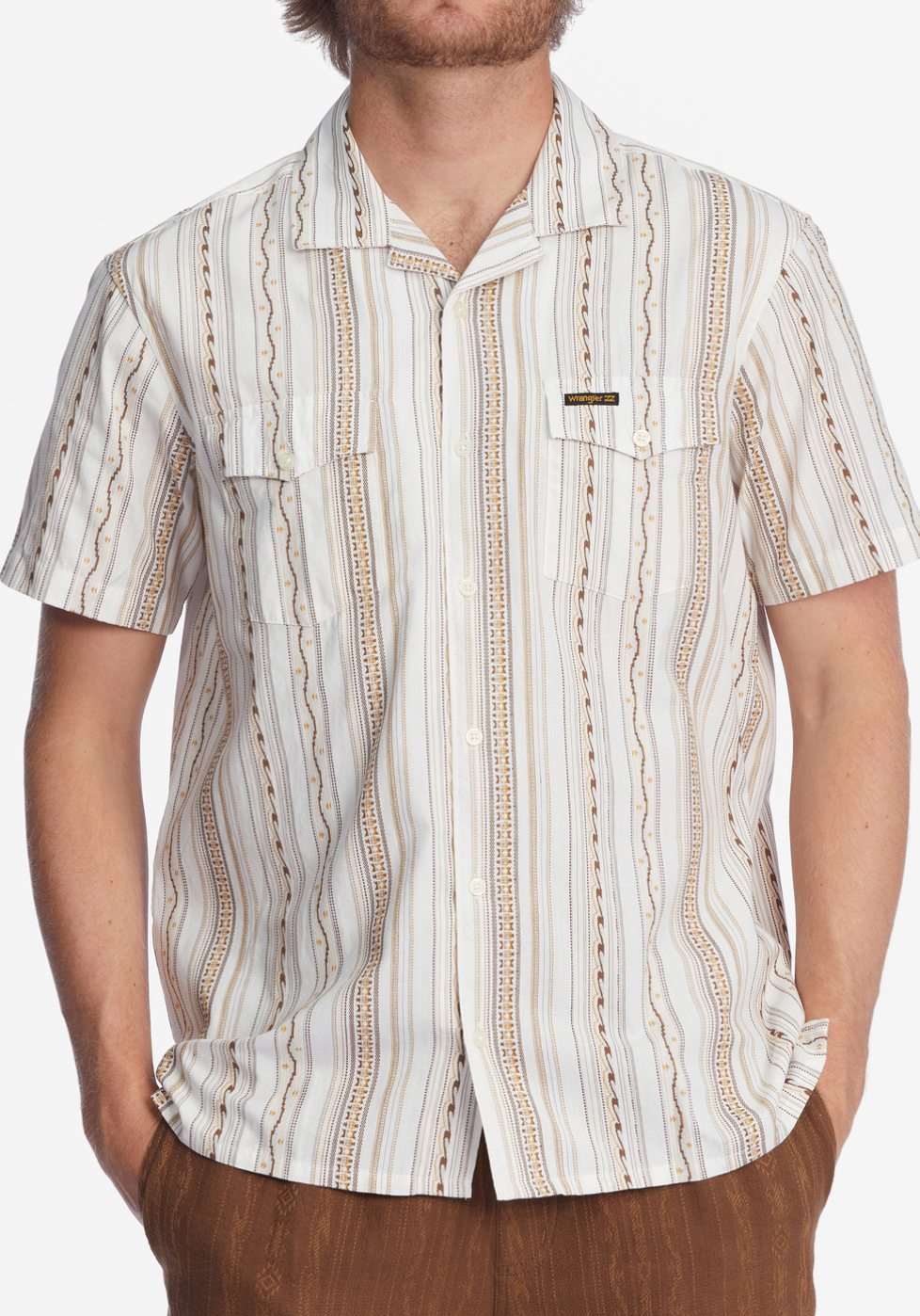 Wrangler Wesley Shirt - OFF WHITE