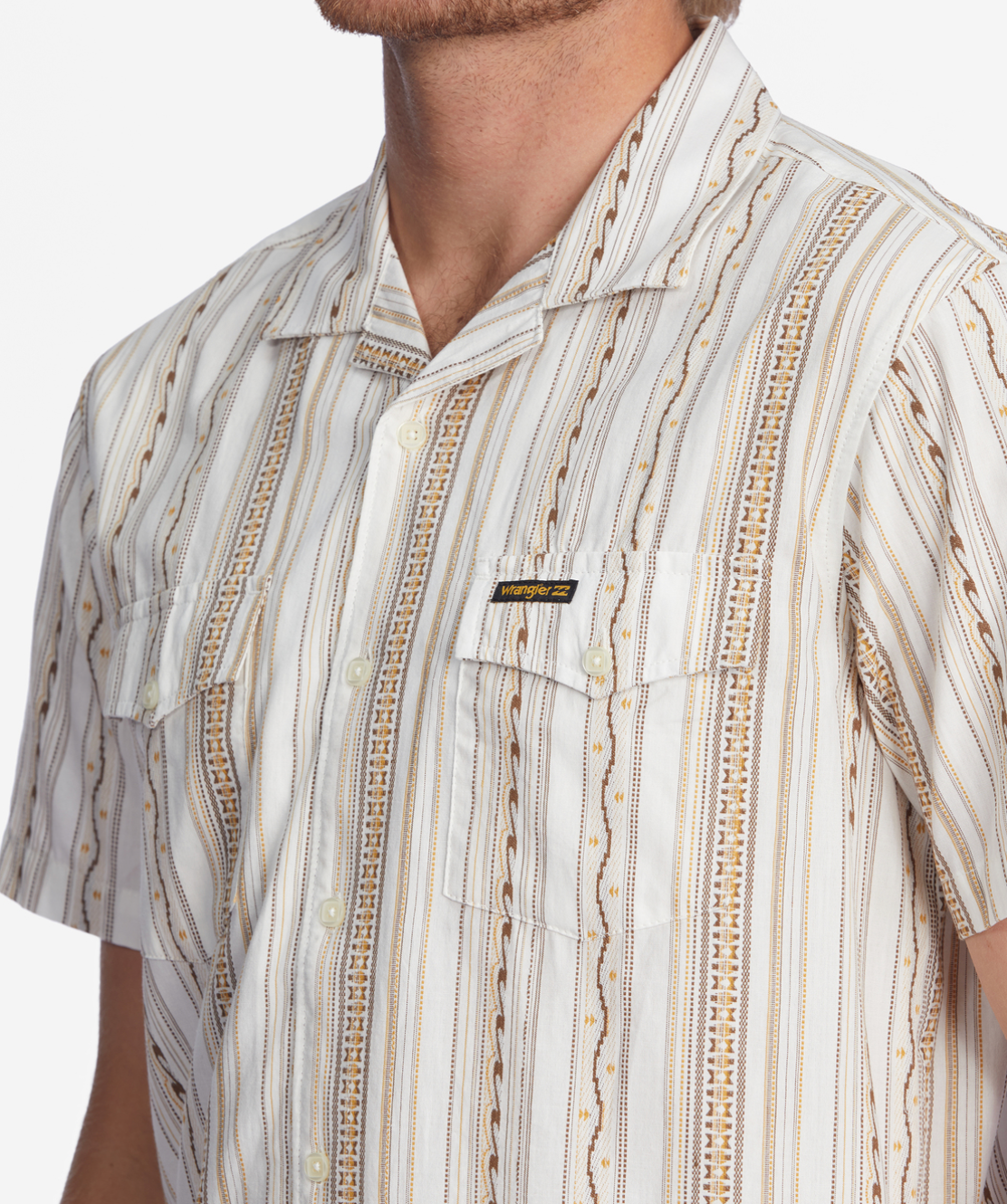 Wrangler Wesley Shirt - OFF WHITE