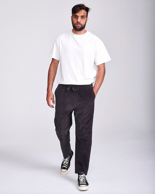 All Day Corduroy Pant - VINTAGE BLACK