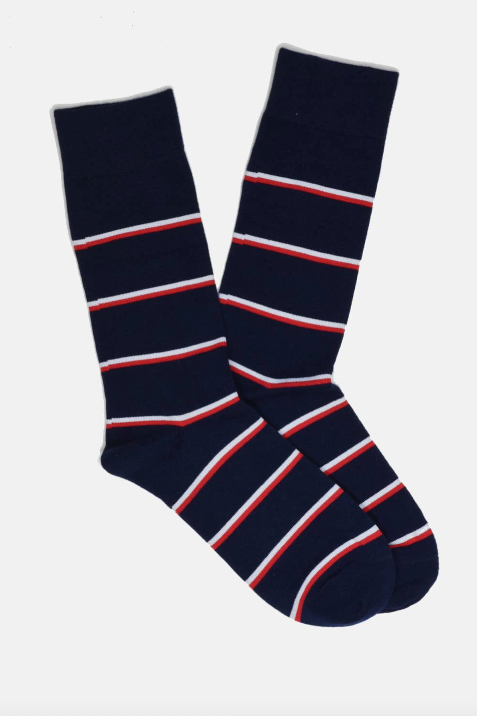 Striped Socks - RED/WHITE