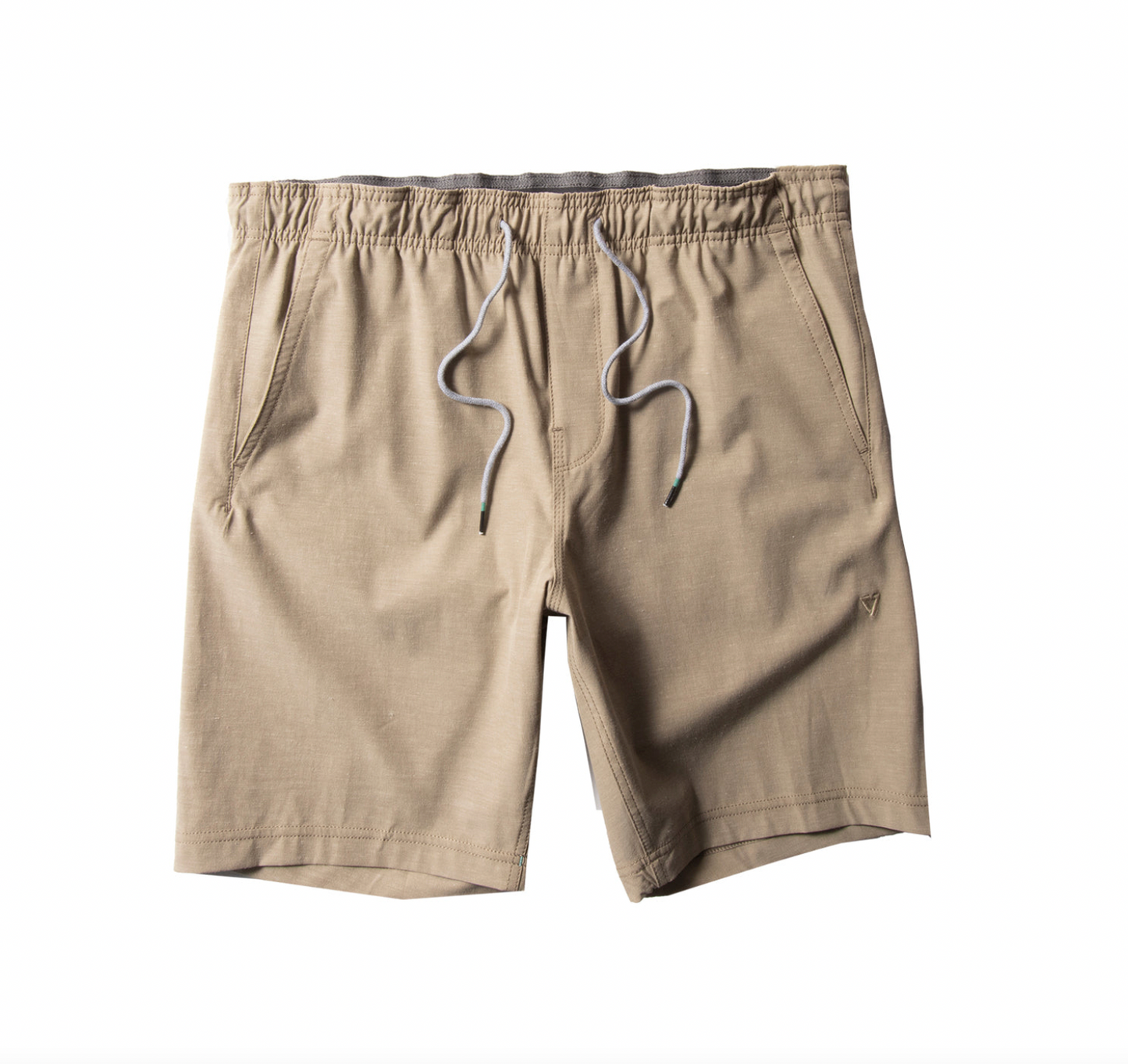 Hemp No See Ums Eco 18" Elastic Walkshort - KHAKI