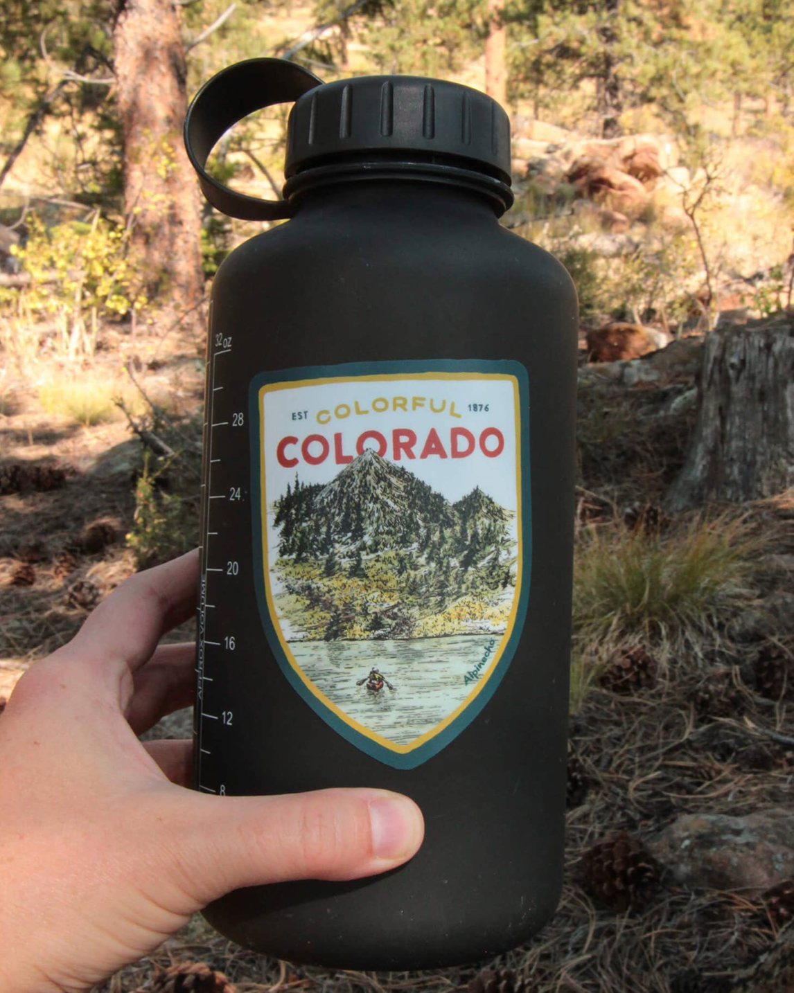 Colorful Colorado Sticker