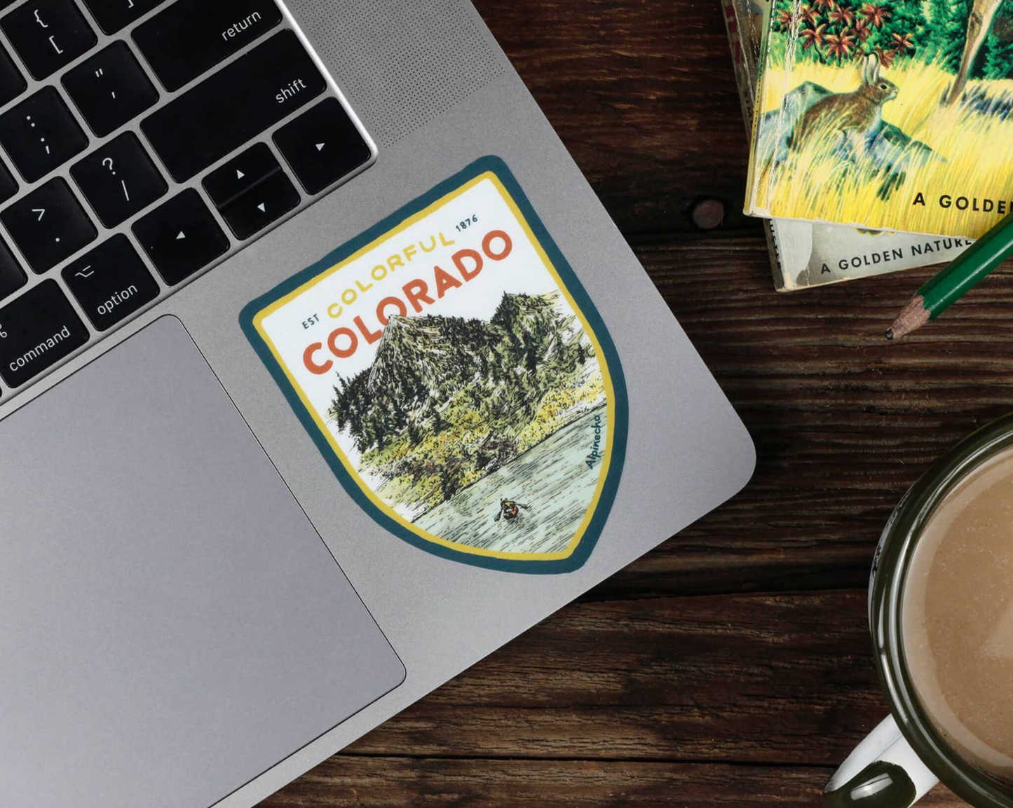 Colorful Colorado Sticker